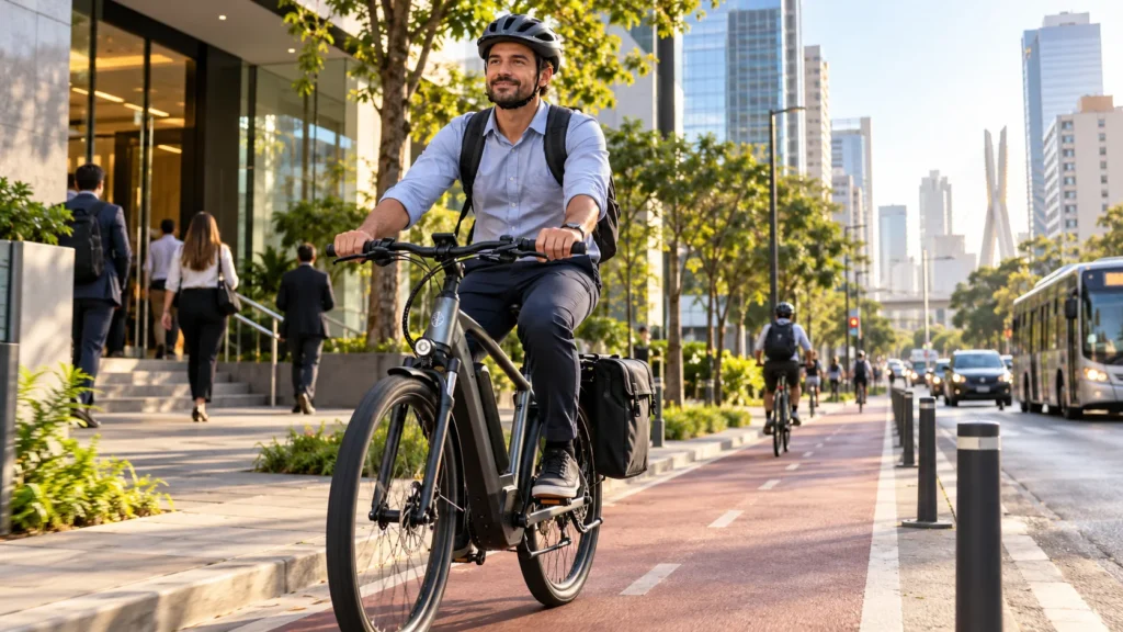 Bicicleta Elétrica para Ir ao Trabalho: Vale a Pena? Custos, Autonomia e Segurança